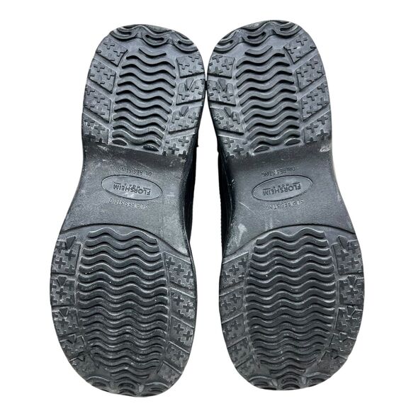 Florsheim Mens Work Shoe Leather XTR Composite Toe Slip Oil Resisting Black 8.5D - Picture 8 of 8